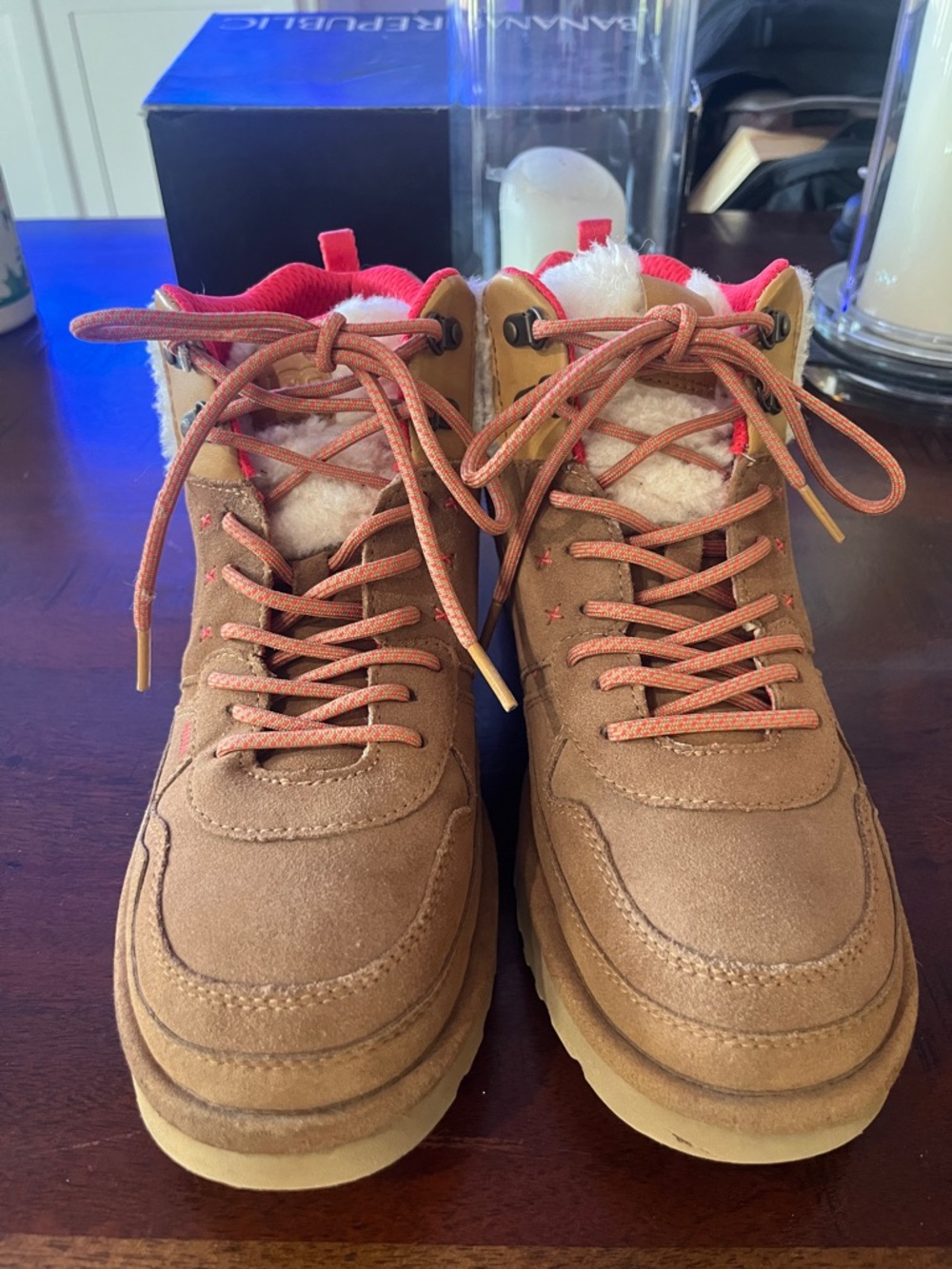 UGG Highland Hi Heritage sneakers in chestnut